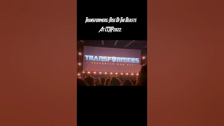 Transformers/+: Rise Of The Beasts Trailer Reaction At CCXP2022.