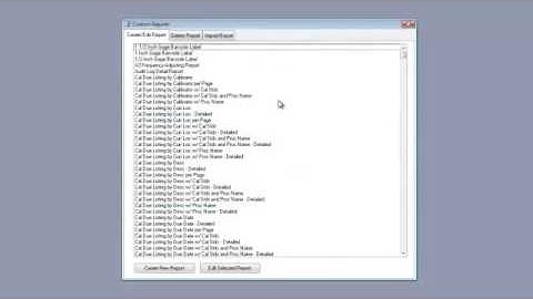 GAGEtrak Reporting Tools Video