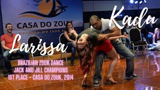 Fantastic Brazilian Zouk Dance Champions Jack and Jill 1st Place - Kadu Pires & Larissa Thayane