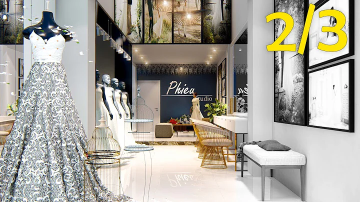 LUMION 8 RENDERING TUTORIALS #24 BOUTIQUE 2/3 (Normal Speed )