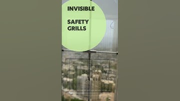 Invisible Grills by Bird Net India - www.birdnetindia.in