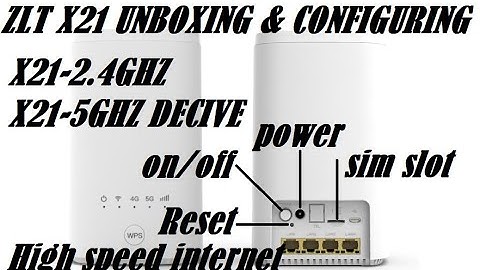 How to setup ZLT x21 5g CPE WIFI Router unboxing and configuration 2021 #ZLT x21 5g CPE WIFI Route
