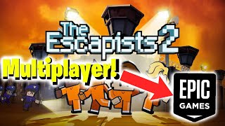 Fugindo de Prisão MULTIPLAYER - The Escapists 2 