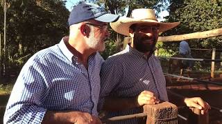 Curso de Acabamento de Pista - Fazenda Santa Efigênia - julho de 2017