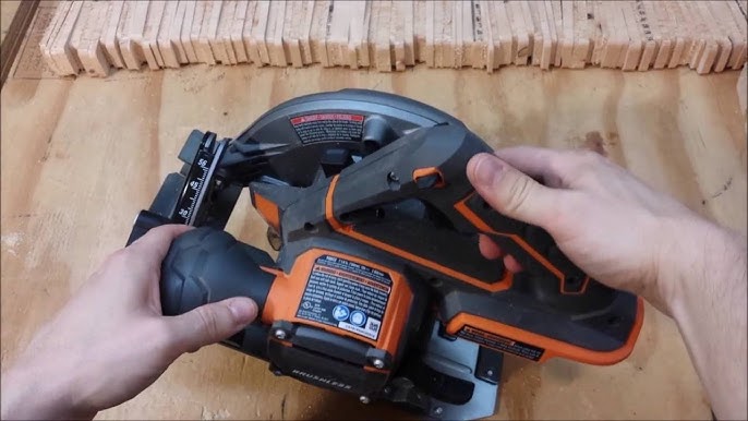 ALL NEW) Ryobi 18v HP Cordless Circular Saw Put To The Test! 