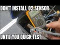 How to Check Your Cars Oxygen o2 Sensor