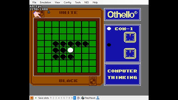 Family Computer - Othello (Famicom, 1986) TAS in 00:24.759