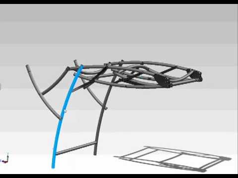 Exam Bed Frame Folding Demo