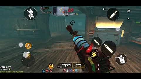 COD: Mobile Zombies Round 25 with Ray Gun [EPIC Gameplay]