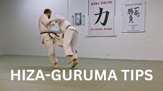 Hiza-Guruma Tips | Riki Judo Dojo