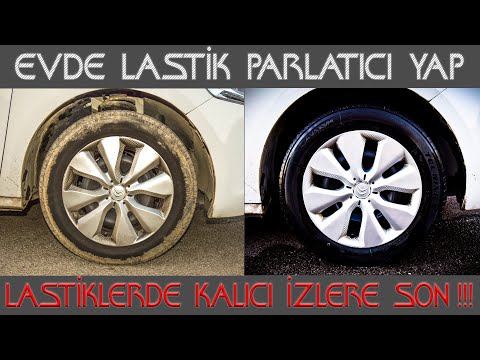 Video: Lastik parlatıcısını plastik üzerinde kullanabilir misiniz?