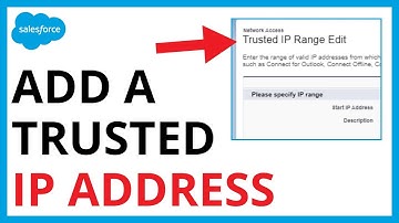 How to Add a Trusted IP Address in Salesforce [QUICK & EASY]
