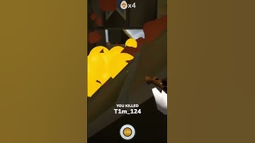 nice little falling kill #shellshockers #shorts @TheRogueContractor @TShellShockers