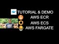 AWS Fargate Tutorial with Demo using ECR and ECS | Run Docker Container on Fargate