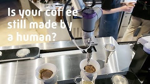 Coffee made by robots in South Korea - BotBotBot