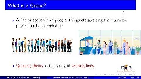 MSL10 Queuing Model essence, arrival & service rate, 8 formulae, extra worker or machine Mgt Science