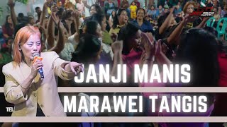 Lagu Janji Manis Marawei Tangis By Amelia Santy bikin Mendadak Galau~ Wedding Riska&Hedi Desa Henda
