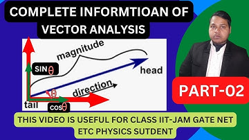 COMPLETE INFORMTIOAN OF VECTOR ANALYSIS  Part-02/ek hi video mein complete vector #gyanbynaresh
