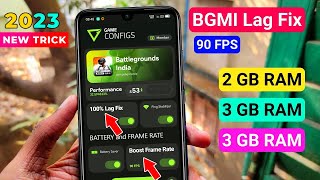 BGMI Lag Fix 2023 With 90 FPS New Trick 100% Working in Any Phone | BGMI Lag Fix 2023