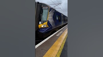 ScotRail Class 380 arriving into Paisley Canal with a toot. (WARNING: IT’S LOUD AT THE END!)
