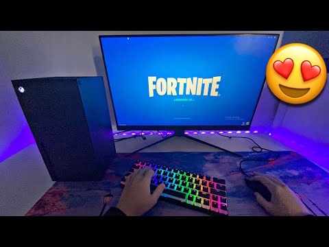 Fortnite on Xbox Series X (120FPS 4K Gameplay)