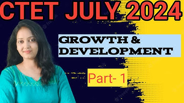 CTET July 2024 | CDP CTET JULY | CTET FIRST CLASS  | CTET CDP PREPARATION | CTET JULY 2024 #ctet