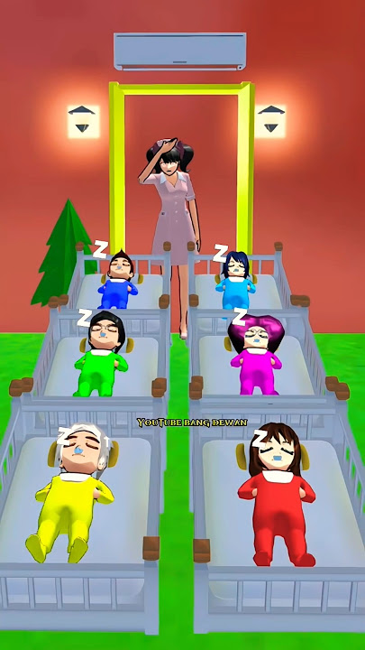 BAYI PURA PURA TIDUR 😁 #sakuraschoolsimulator #sakura #viralshort