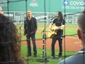 Gary Cherone and Nuno Bettencourt from Extreme Singing National Anthem