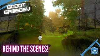 How I Made My 3D Forest Scene Look Good(ish)  Behind The Scenes [Godot 3D GameDev]