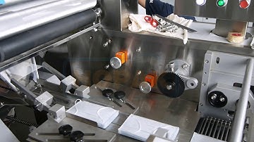 多個口罩包裝 Multi mask packaging in Horizontal Flow Wrapper