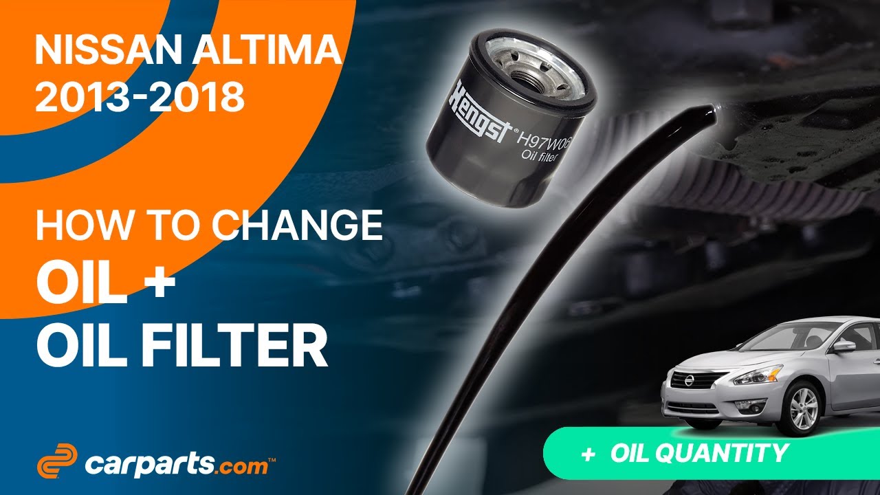 2013 Nissan Altima Oil Filter