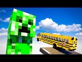 Voitures vs creeper minecraft  teardown