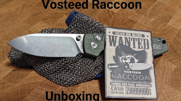 Vosteed Raccoon Unboxing