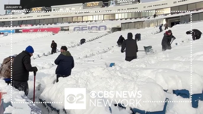 Buffalo Bills Again Ask Fans To Shovel Snow Out Of Highmark Stadium