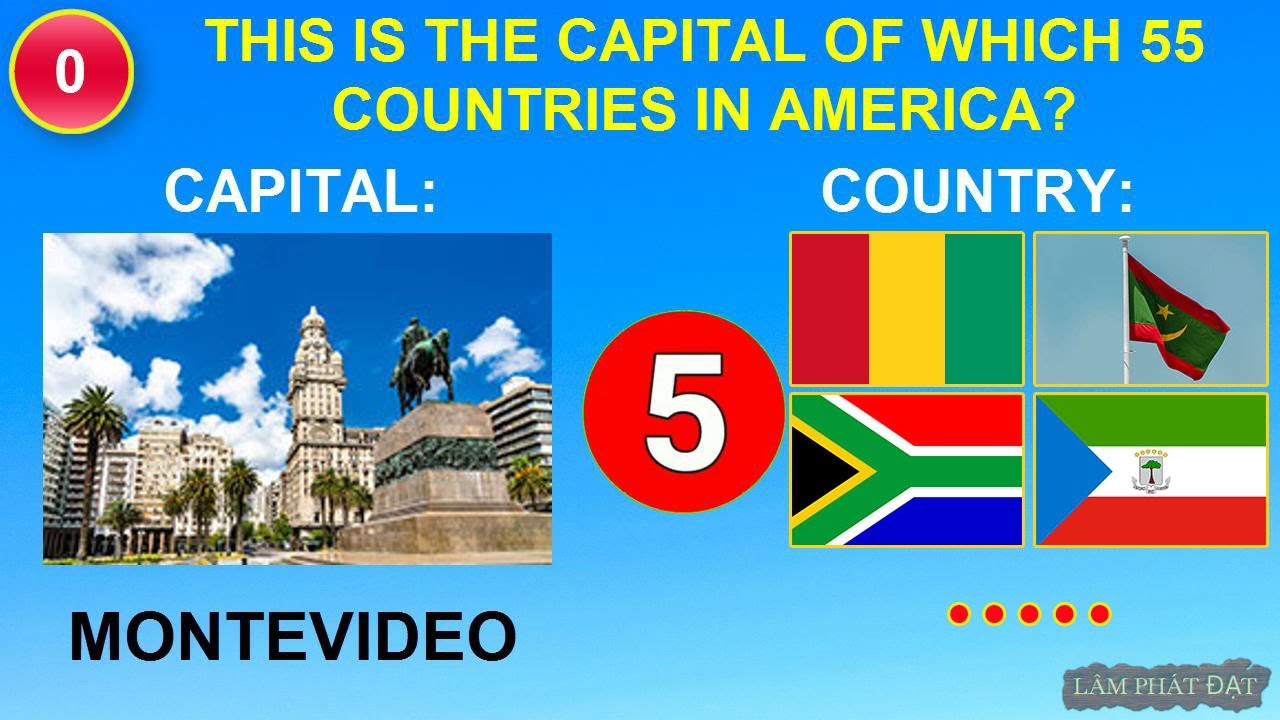 Guess 55 Countries By Capital! This Is The Capital Of Which 55 ...