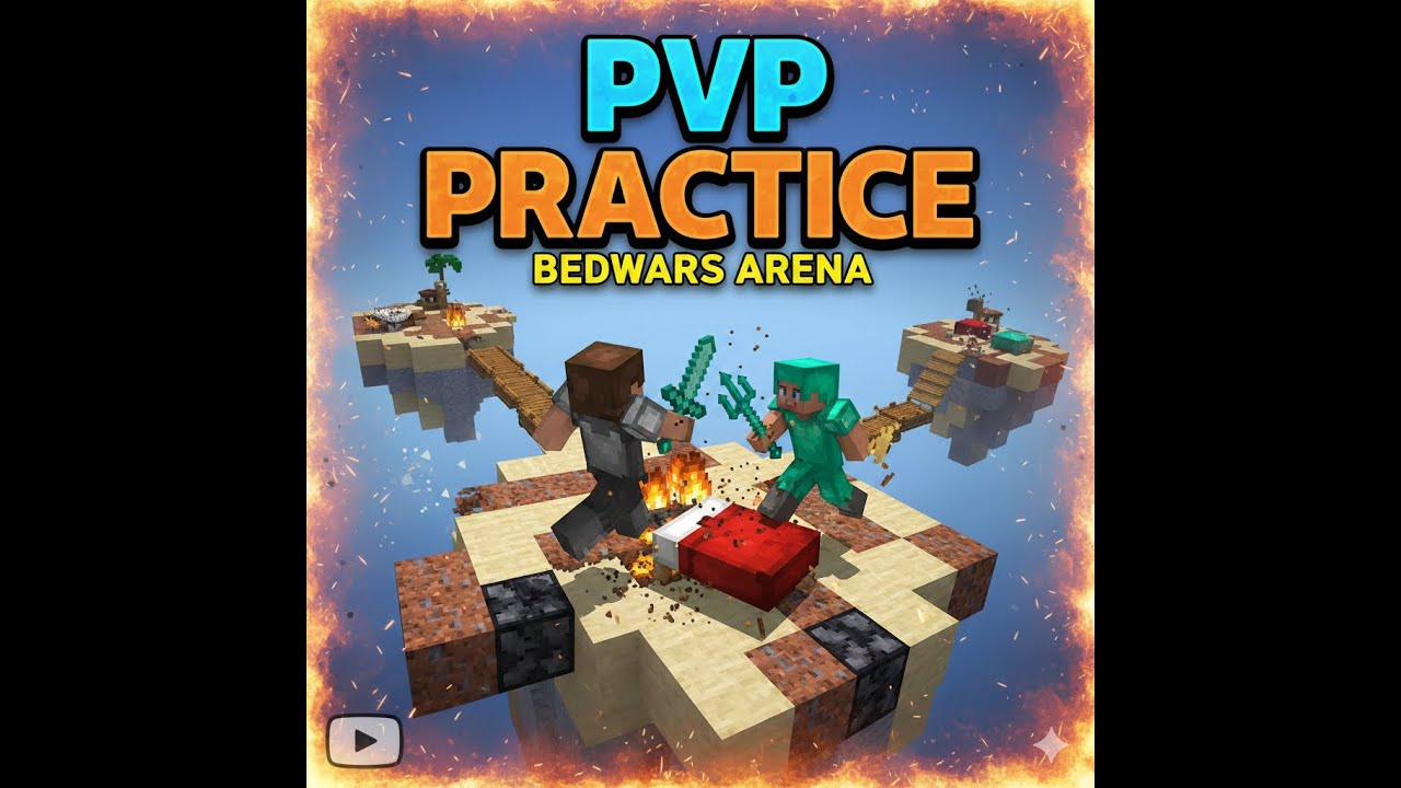 PVP practice minecraft java server - YouTube