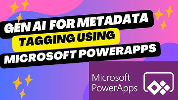 Gen AI to improve document intelligence through metadata tagging using Microsoft PowerApps AI Hub