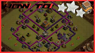 COC - 3 STAR WAR ATTACK TH8 (DRAGONS) screenshot 4