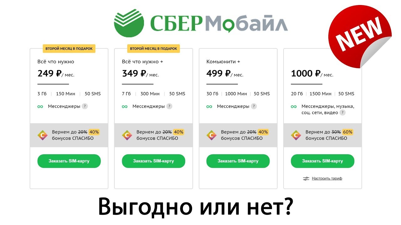 Сбер мобайл интернет