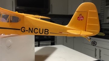 WLToys XK A160 Skylark Piper Cub Rudder issue.