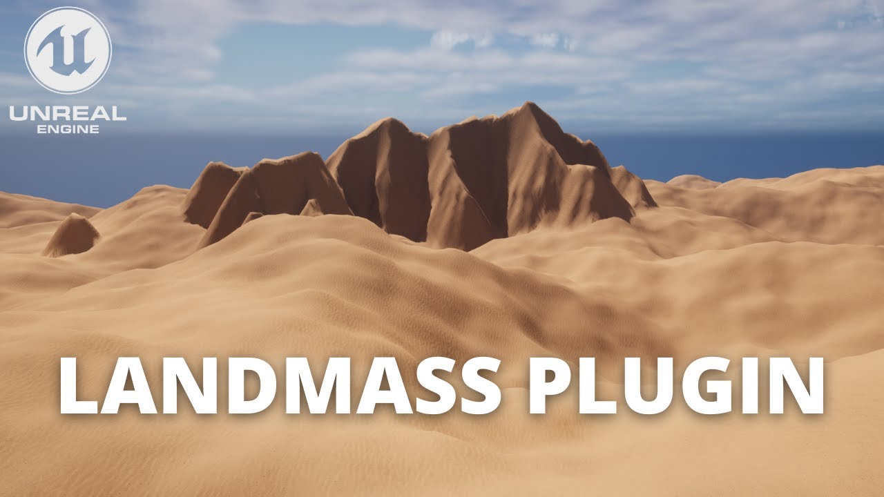 How to Create a Procedural Landscape with the Landmass Plugin in Unreal