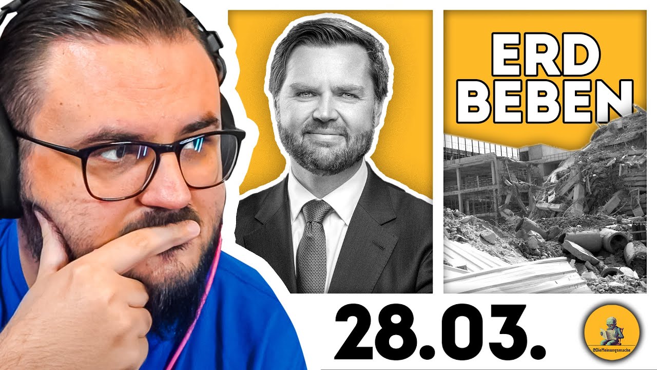 Weitere Provokationen gegen Grönland & Erdbeben in Myanmar 🌎 | Alle News vom 28.03.2025