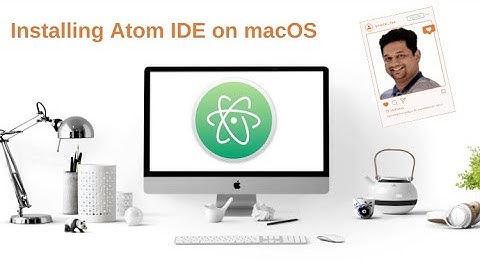 Installing Atom IDE on macOS