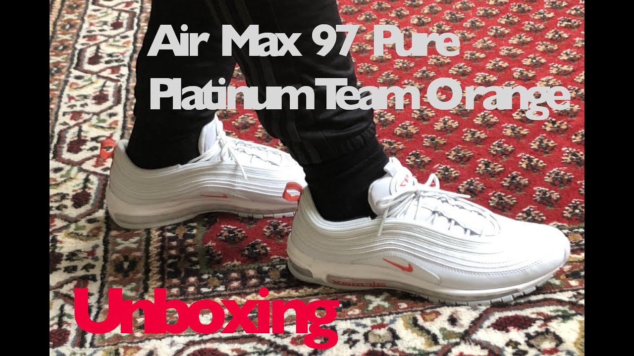 air max 97 pure platinum team orange