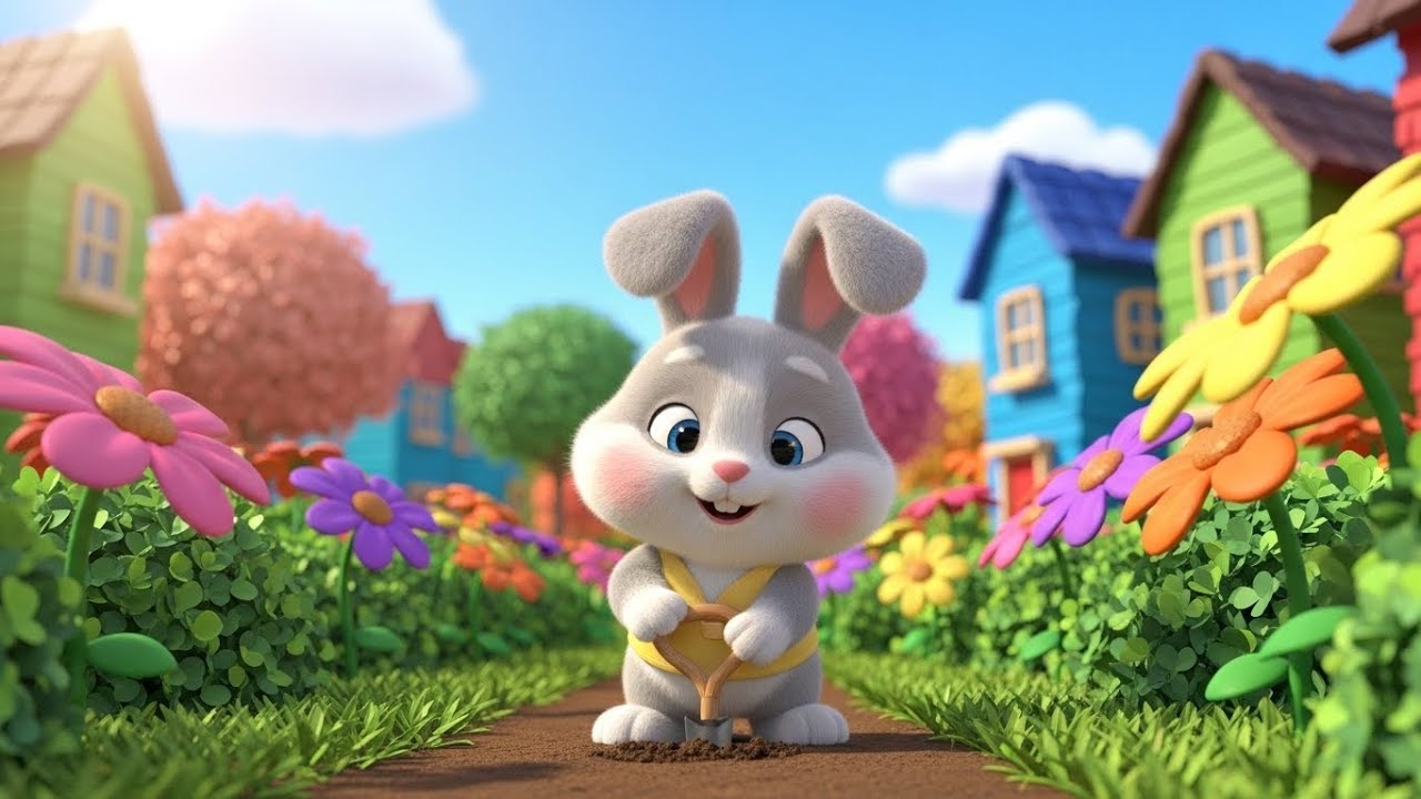 The Bunny Who Built a Castle 🐇🏰 Fun Creative Story Song | Kids Storytime Nursery Rhyme