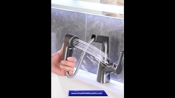 Vòi Lavabo Nóng Lạnh Rút Dây Xoay 360 Độ TTCERA LB267