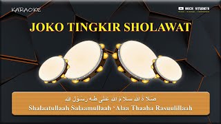 Karaoke Banjari || Joko Tingkir Versi Sholawat (Lirik)