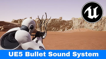 UE5 Gun Bullet Sound Effect | How to Make Gun Fire Bullet System in UE5 | Unreal Engine 5 #UE5
