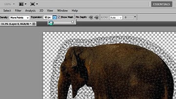 Photoshop CS5 Tutorial: Puppet Warp Tool