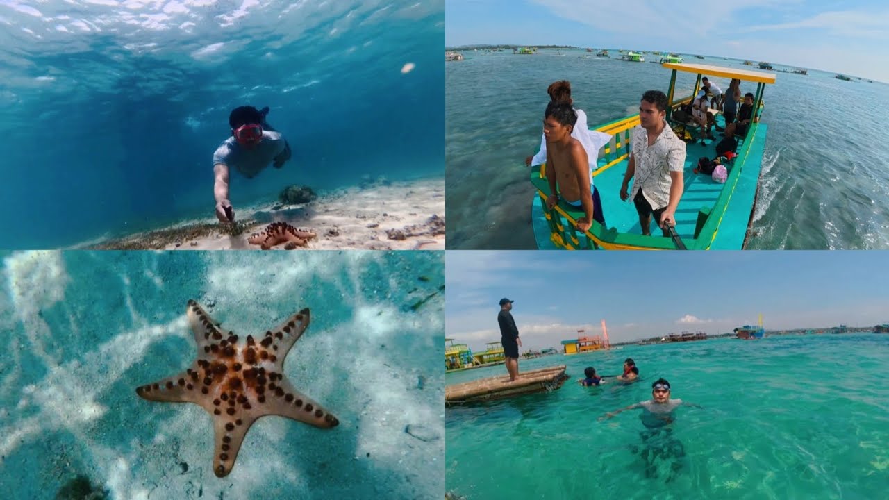Little Boracay Floating Cottage | Starfish Island + White Sandbar | Philippines 🇵🇭 | Uncle Jem TV